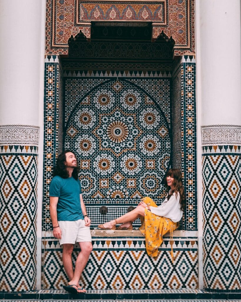 Why Is Fez, Morocco, Famous? 17 Zellige is one of Morocco's most iconic and intricate crafts, a form of decorative tilework that has been practiced for centuries. This handmade mosaic art involves crafting colorful tiles from clay, which are then carefully arranged into geometric patterns to decorate walls, fountains, floors, and courtyards of mosques, schools, palaces, and riads. Crafting zellige requires immense skill and patience, as each tile is cut by hand into small, uniform pieces, before being arranged into stunning, symmetrical designs. The use of vibrant colors such as turquoise, deep blue, green, and red creates striking visual effects that are not only beautiful but also culturally significant. 🌟 Why Zellige is Important: Cultural Symbol: Zellige represents Moroccan identity and artistic heritage, with its intricate patterns reflecting both historical influences and local craftsmanship. Timeless Beauty: The skill involved in creating zellige ensures that these tiles are not only visually stunning but also highly durable, lasting for centuries. Unique Craftsmanship: Every zellige tile is a work of art, made by local artisans who have perfected this craft over generations.