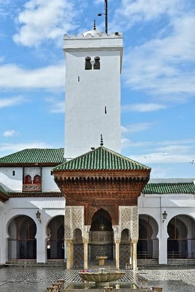 Located in the heart of Fes, Morocco, Al-Qarawiyyin University is a historic and spiritual landmark. Founded in 859 AD by Fatima al-Fihri, it holds the title of the oldest continuously operating university in the world, recognized by UNESCO and the Guinness World Records. The university has been a center of Islamic scholarship, science, and philosophy, attracting great thinkers like Averroes (Ibn Rushd) and Maimonides. Its architecture showcases intricate Moroccan designs, zellige tilework, and peaceful courtyards, making it a must-visit for those exploring the deep intellectual and cultural roots of Morocco.