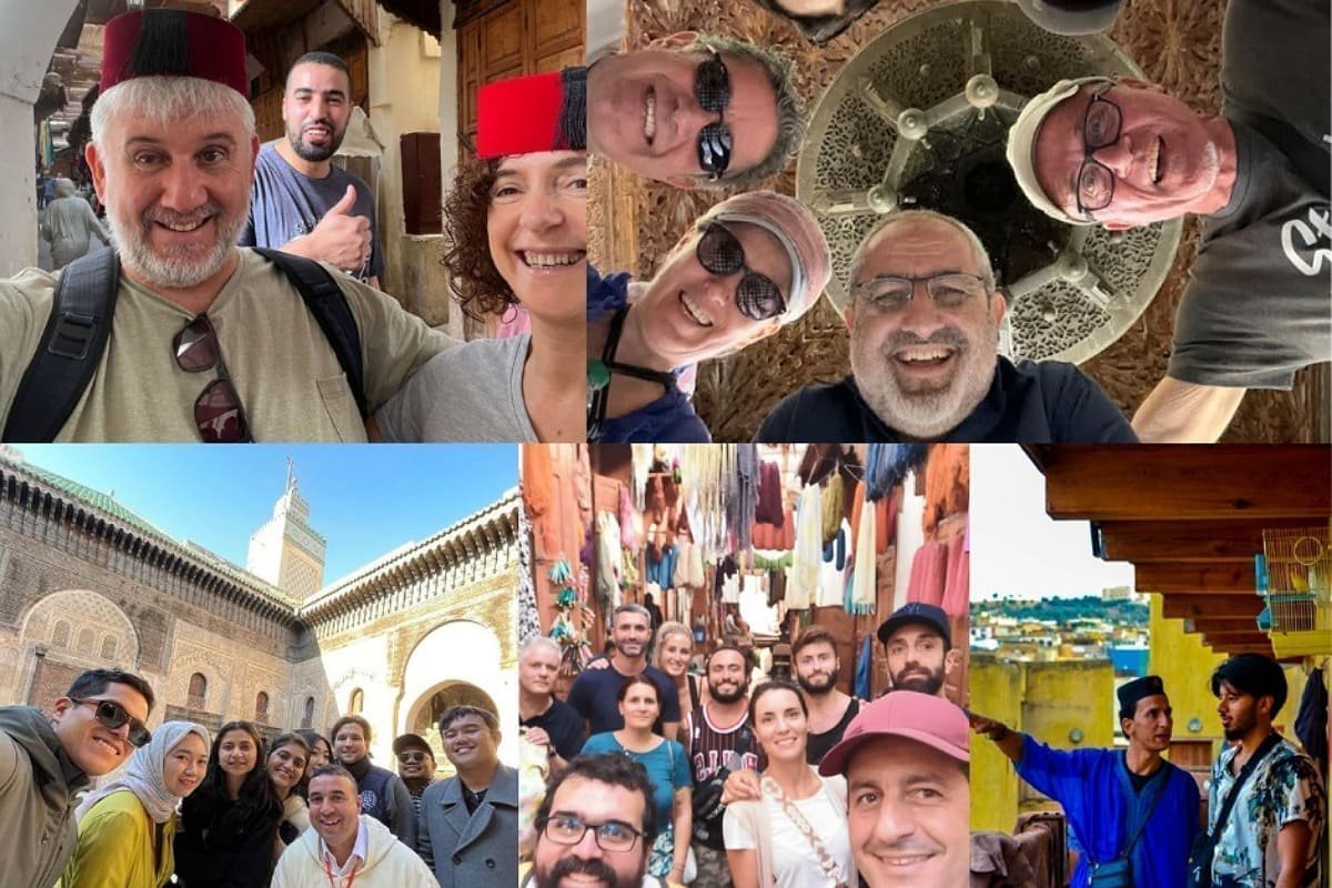 Ancient historical landmarks and stone ruins reflecting the majesty of history and culture around Fes, symbolizing historical exploration tours.